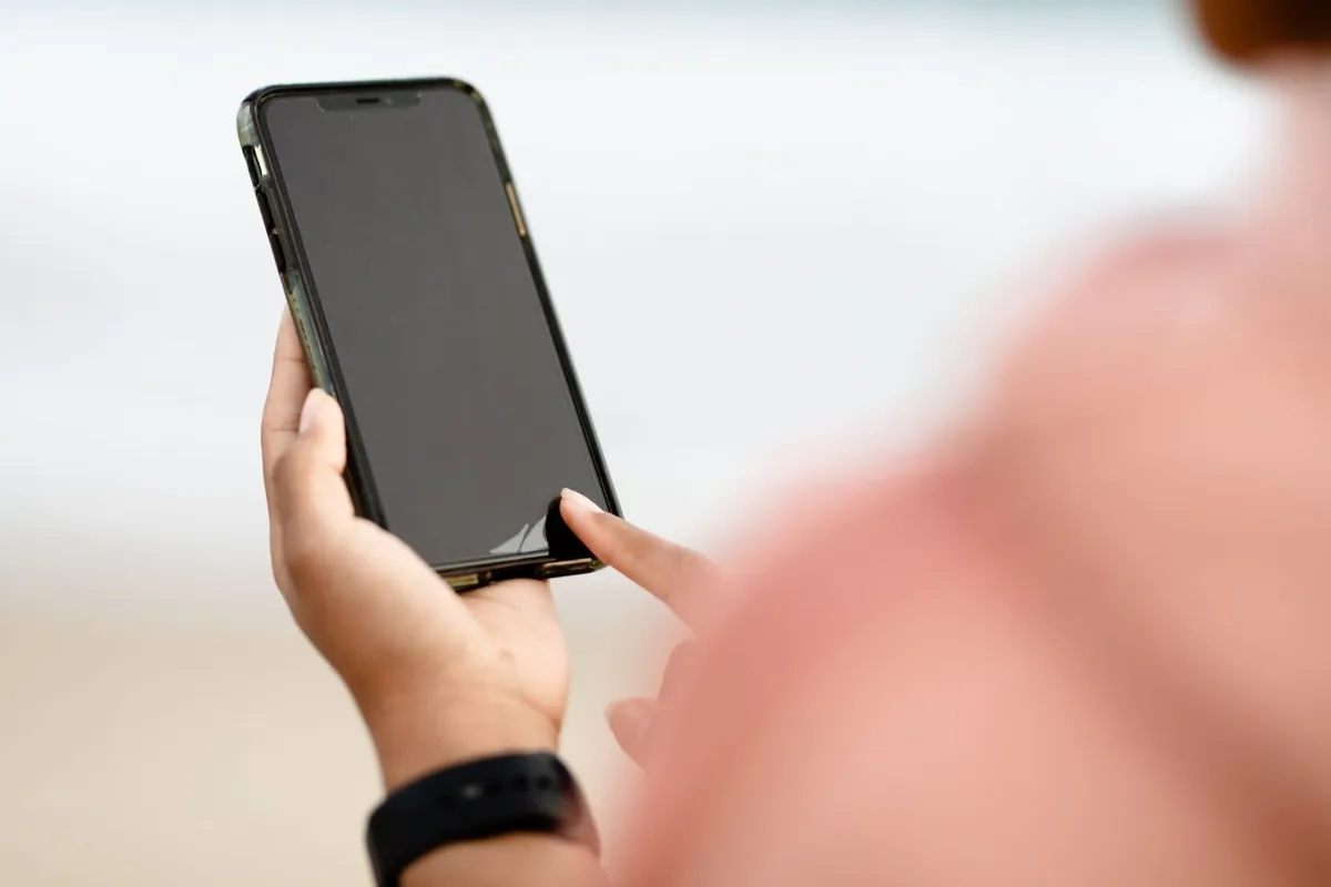 A customer messaging on WhatsApp